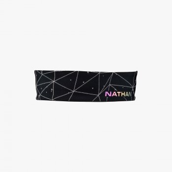 Nathan Reflective Hairband Galaxy Nova Black