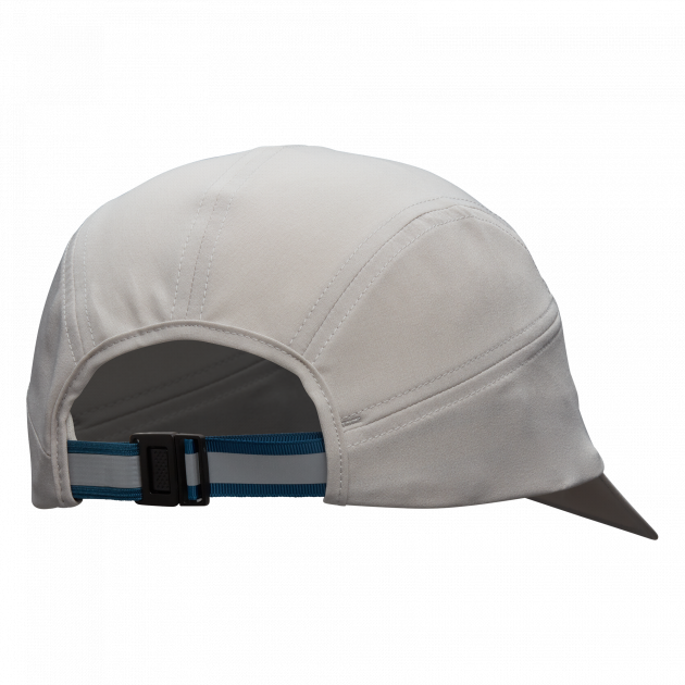 Nathan Run Cool Stash Hat Vapor Grey/Sailor Blue